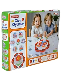 Dede Mozaik Çivi Oyunu 260 Parça 01144