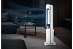 Uzaktan kumandalı kule tipi seramik ısıtıcı ve soğutma