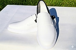 HAKİKİ DERİ GÜNLÜK YENİ LOAFER BEYAZ (40-44) ERKEK AYAKKABI