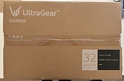 LG UltraGear 32GN55R-B 165 Hz, 1 ms MBR ve NVIDIA G-SYNC Uyumlu 31,5 inç Full HD Oyun Monitörü