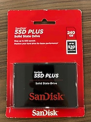 SanDisk 2.5” SSD Plus 240 GB