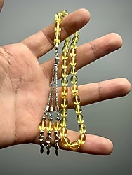 Kaya Damla Kehribar Tesbih