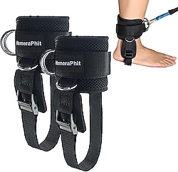 Antrenman için 1 Çift Bilek Kayışı, Ayarlanabilir dübel, makine kablosu