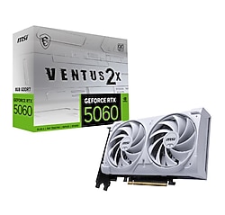 MSI GeForce RTX 5060 VENTUS 2X OC WHITE 8GB GDDR7 128Bit DLSS 4 Ekran Kartı