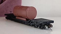 Bachmann Havuzlu Vagon 1:87 HO Silver Series Bachmann