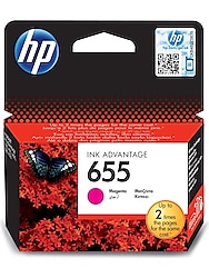HP Orijinal 655 Mürekkep Kartuşu Kırmızı (CZ111AE)