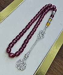 NAKKAŞLI PÜSKÜLLÜ SIKMA KEHRİBAR