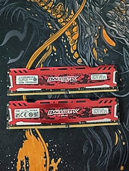 Crucial Ballistix Sport 2X8GB 2400MHz DDR4 Ram