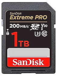 SanDisk Extreme Pro SDSDXXD-1T00-GN4IN Class 10 UHS-I U3V30 1 TB Hafıza Kartı