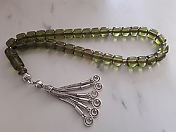 Büyük Boy Ateş Kehribar Tesbih