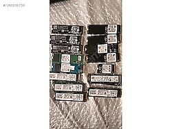 10 ADET KARIŞIK M.2 DİSK 480-500-512 GB GEN3 GEN4