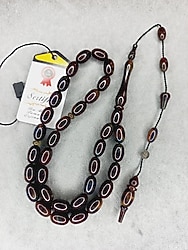 K795 ATEŞ KEHRİBAR TESBİH