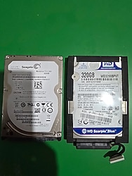 320 GB harddisk lot  %100 sağlık