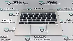 HP ELİTEBOOK X360 830 G5, 830 G6 (ÜST KASA+KLAVYE) 1 TUŞ EKSİK