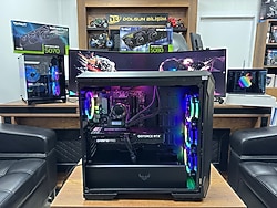 Asus R7-7800x3D 32GB 1TB RTX5070Ti 16GB W11 Pro OEM Oyuncu Kasası