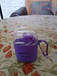 ACL Askılı Mor Kulaklık