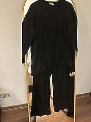 Oysho Siyah renk ikili Takımı