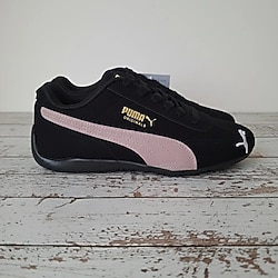 SIFIR ÜRÜNDÜR!! 37 NUMARA PUMA SPEEDCAT SİYAH/PEMBE