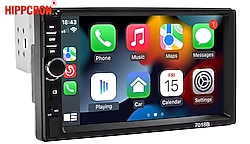Hippcron 7" 1Din Araç Multimedia Sistemi (BT, AUX, MP5, AndroidAuto, CarPlay)