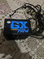 Cooler master 750w 80+ plus power supply güç kaynağı