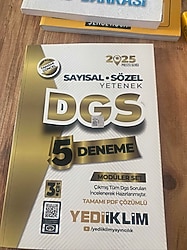 Modüler set 3. Cilt dgs sayısal yetenek