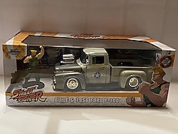Jada Street Fighter 1956 Ford Pickup 1:24 Model Araba 253255057