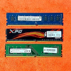 DDR4 Ram Karışık 2133MHz+2400Mhz+2400MHz Toplam 16GB CL16+CL17 Bellek-(ÜCRETSİZ KARGO)