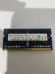 SK Hynix 4 GB 2Rx8 PC3L 12800 1600 Mhz Laptop RAM-ÜCRETSİZ KARGO