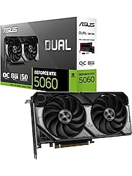 ASUS Dual GeForce RTX5060 OC 8G DUAL GDDR7 128Bit Ekran Kartı