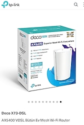 TP-LINK DECO X73-DSL AX5400 WIFI6 SUPER VDSL