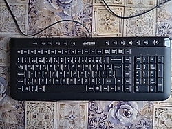 A4 Tech KL-40 PS/2 Klavye