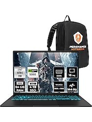 Asus Vivobook 16 Intel Core 5 210H 96GB 4tb SSD RTX5060/8GB 16" Fhd+ 144Hz Fdos Taşınabilir Bilgisayar