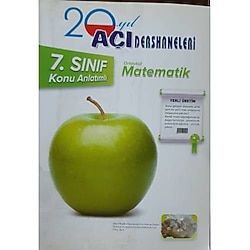 AÇI DERSHANELERİ YAYINLARI, 7.SINIF KONU ANLATIMLI MATEMATİK