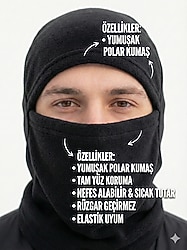 Ekstrem Soğuklara Karşı Tam Koruma: Premium Polar Kar Maskesi