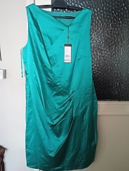 S.oliver Turkuaz Kısa Kadın Elbise