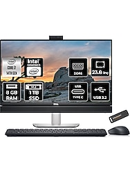 Dell Optiplex 7420 Plus Intel Core I7 14700 8gb 1tb SSD 23.8" Fhd Fdos All In One Bilgisayar