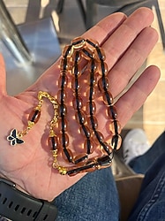 Gümüş Püsküllü Ateş Kehribar