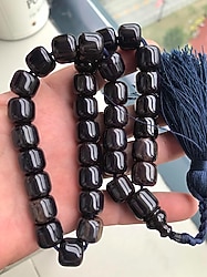 Eski sıkma kehribar tesbih