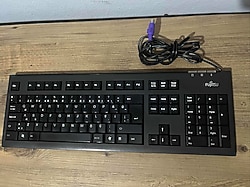 FUJİTSU KB400 TR Q SİYAH KABLOLU PS2 KLAVYE