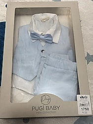Pugibaby Erkek Bebek Mevlüt Takım Elbise 0-3 Ay