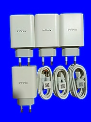 SIFIR KUTU ÇIKMASI 33W İNFİNİX ŞARJ ADAPTÖR VE TYPE-C KABLO