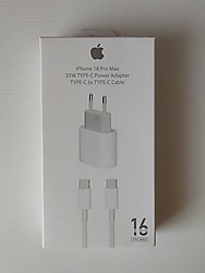 35W iPhone iPad Apple Orjinal YD 15-16-17 Hızlı Şarj Aleti Seti "SIFIR ÜRÜN"