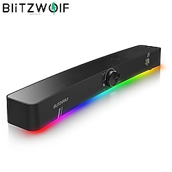 BLITZWOLF BW-GS3 RGB Işıklı Bilgisayar Oyun Hoparlör