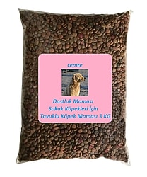 Cemre Dostluk Maması Sokak Köpekleri İçin Tavuklu Köpek Maması 3 KG