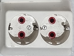 Taşlı 2'li Sıva Altı Priz