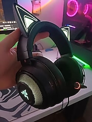 RAZER Kraken Kitty RGB | Kedi Kulaklı Oyuncu Kulaklığı
