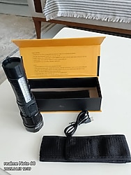 ŞARJLI ÇELİK KASA ÇAKARLI EL FENERİ