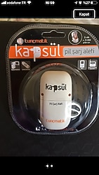 Kalem pil şarj cihazı-tunçmatik kapsül-pil şarj aleti ince kalem pil şarj cihazı