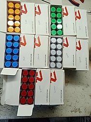 220 WOLT 5 AYRI RENK LED SİNYAL LAMBAS.(STOK 500 AD )I