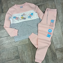 Unicorn Desenli Kız Çocuk Eşofman